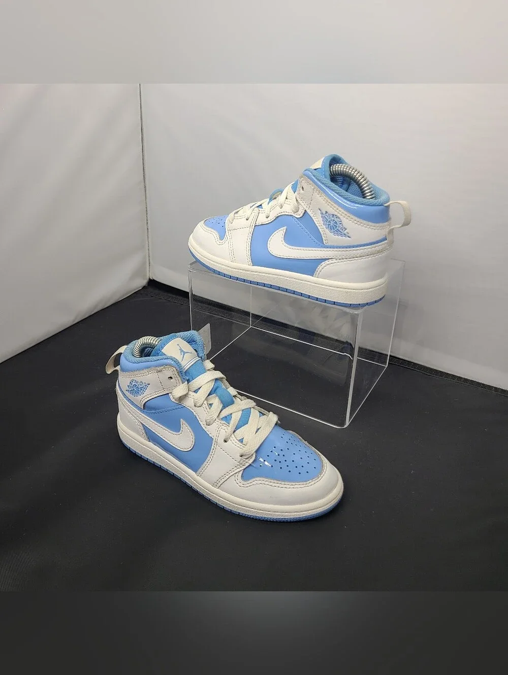 Nike Air Jordan 1 Mid SE GS Legend Blue White FZ3932-114 Kid's size 13C